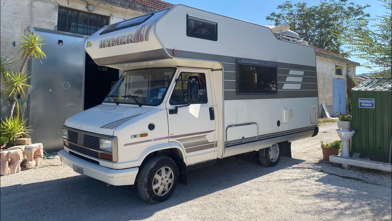 Hymer Camp 55 Fiat Ducato 2.5D 1991' com'è fatto? #campertour #camperlife #hymermobil