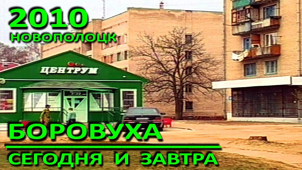 Новополоцк. Поселок Боровуха. Сегодня и завтра. Фрагмент. 2010 год.