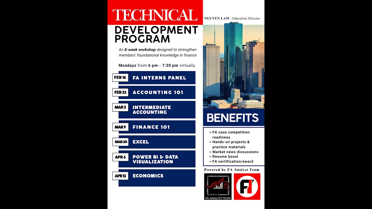 FA Technical Development - Accounting 101 [Week 2 Workshop]