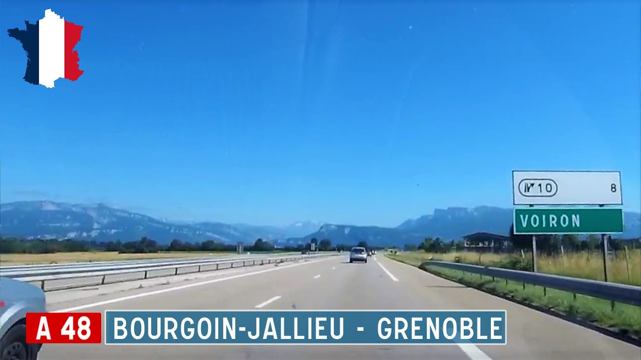 France (F): A48 Bourgoin-Jallieu - Grenoble