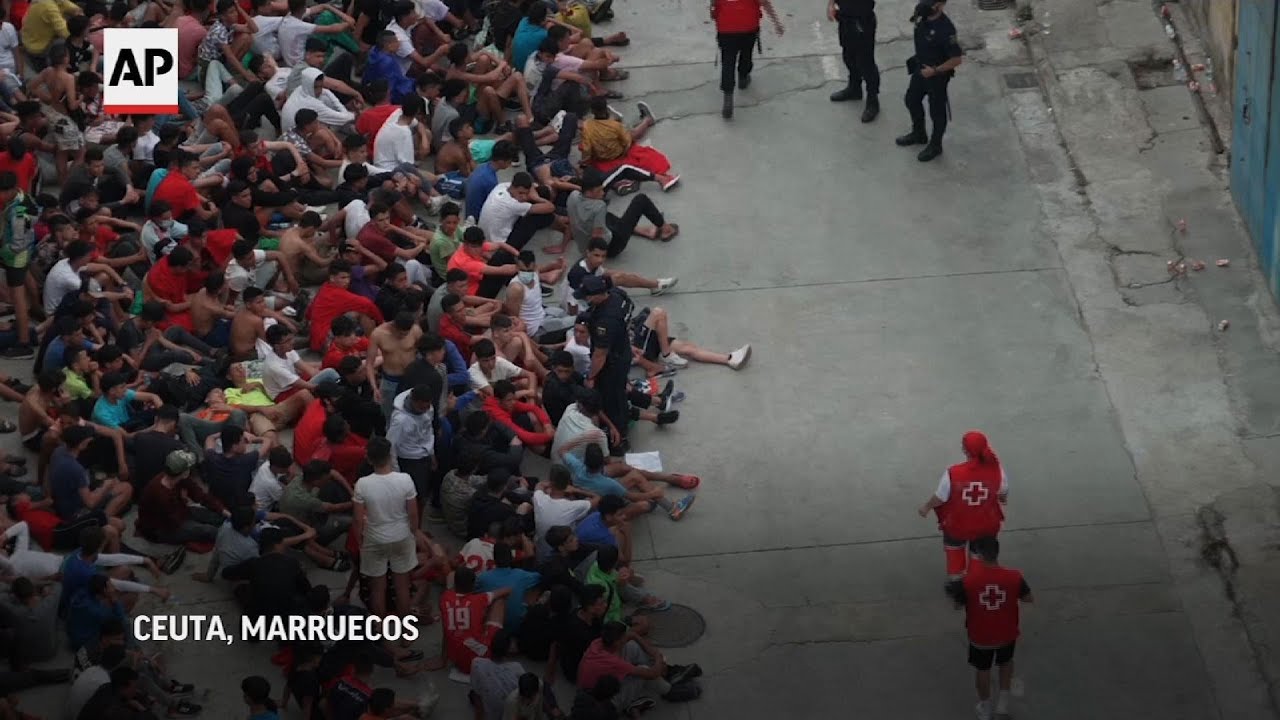 España y Marruecos se enfocan en niños migrantes en frontera