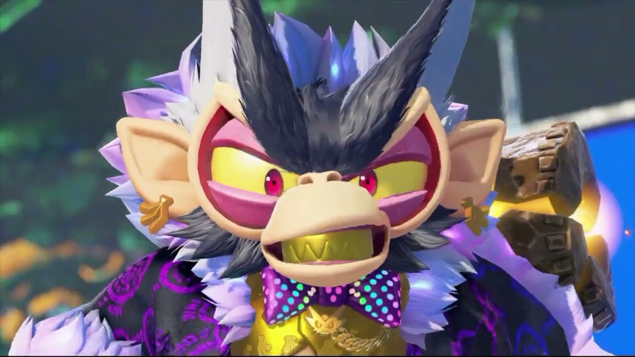 Donkey Kong Bananza Boss 8 - Void Kong