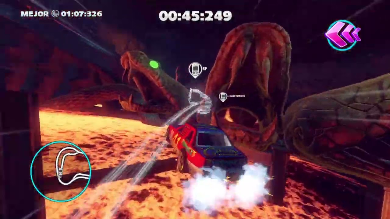 Adders Lair Time Attack 1:07.188 World Record. Sonic & All Stars Racing Transformed