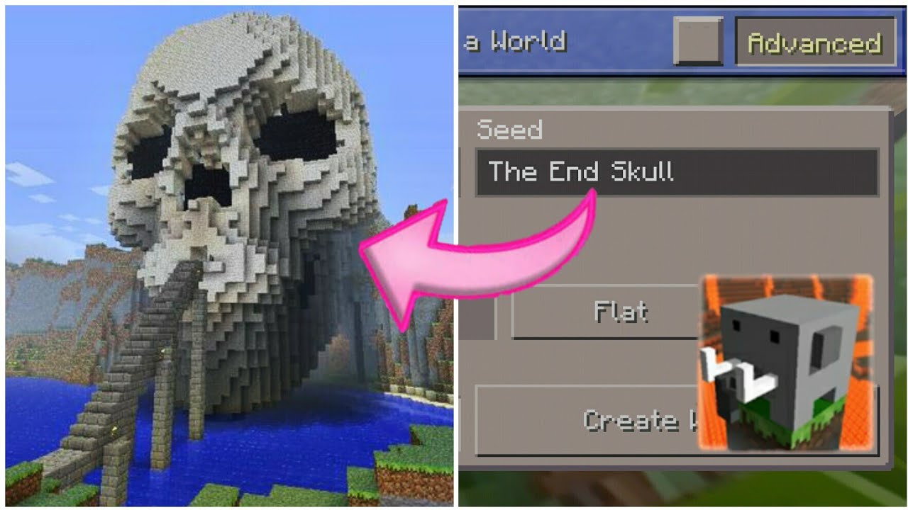 THE END SKULL SEED IN CRAFTSMAN BUILDING CRAFT (TOO SCARY)