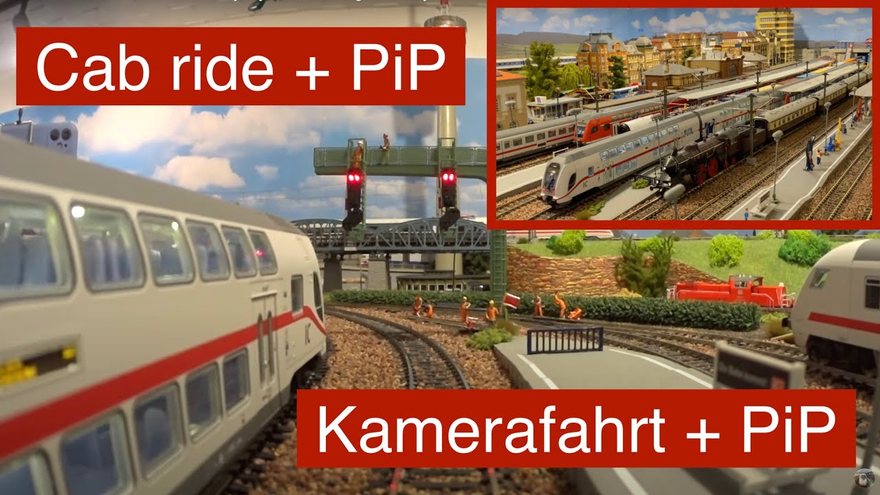 Führerstandsmitfahrt mit PiP (Picture-in-Picture)
