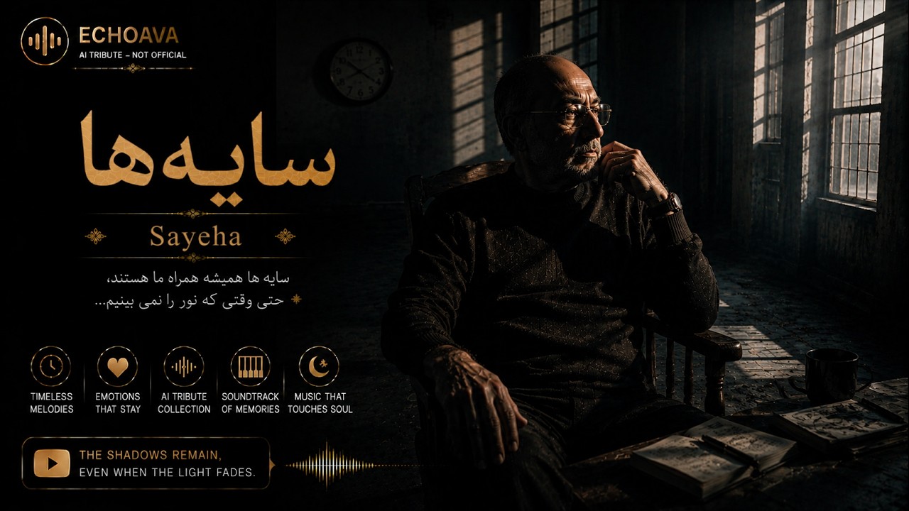 Siavash Ghomayshi &ndash; Sayeha (AI by ECHOAVA) | سیاوش قمیشی - سایه&zwnj;ها