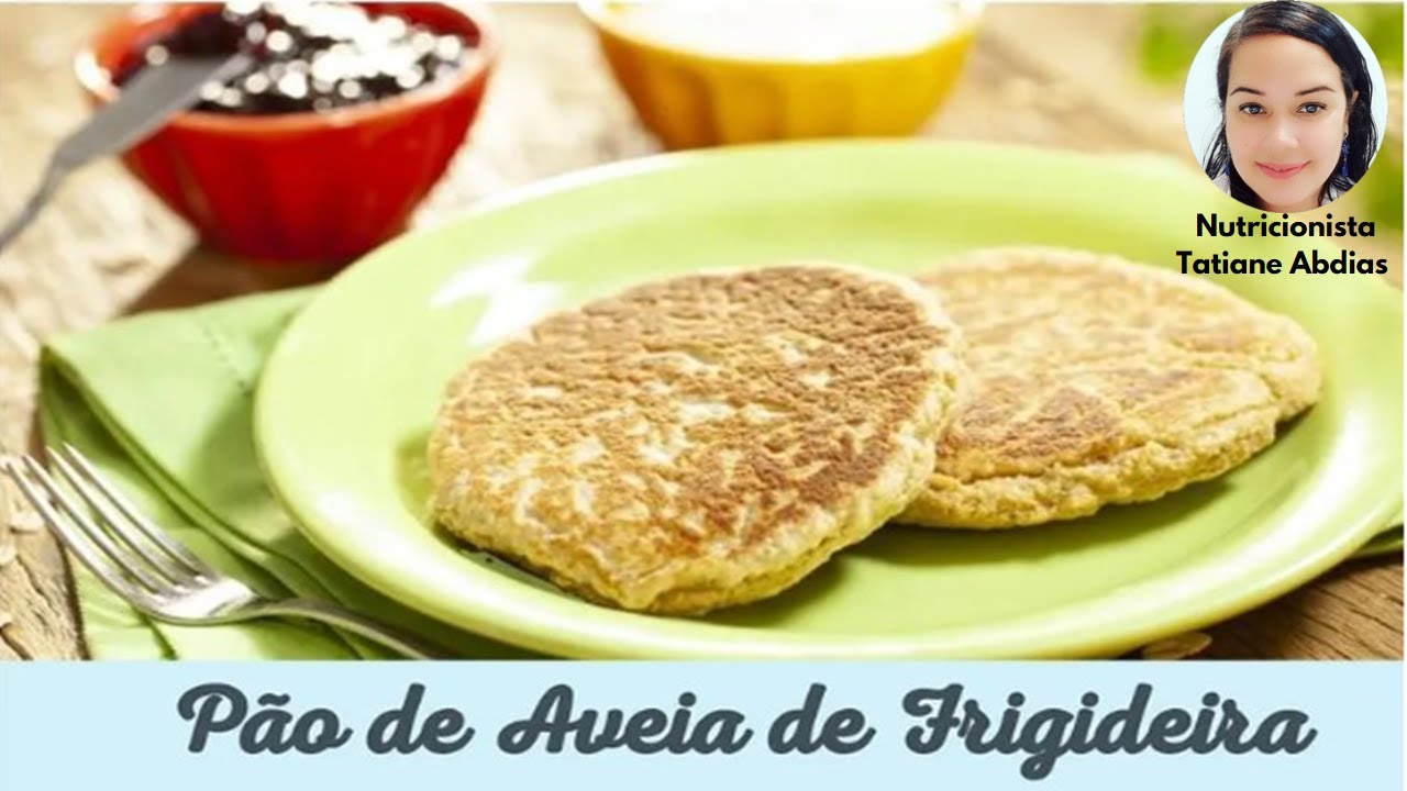 COMO FAZER PÃO DE AVEIA DE FRIGIDEIRA?