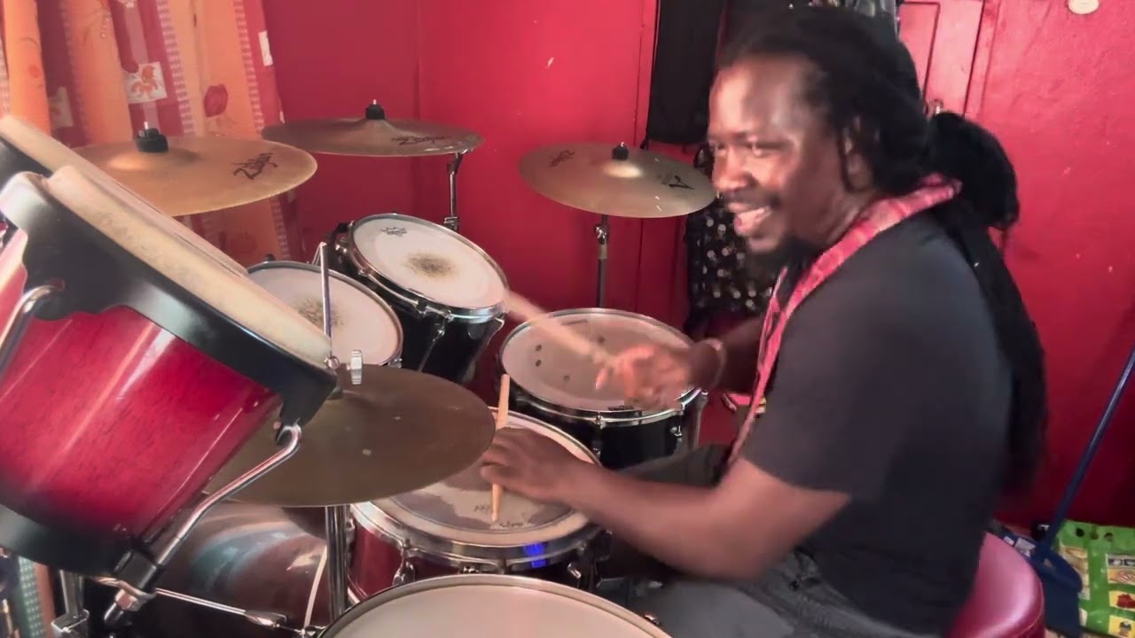 Healing of the nation by jahrockaz- drum cover #reggaedrummer #drummer #reggaemusic