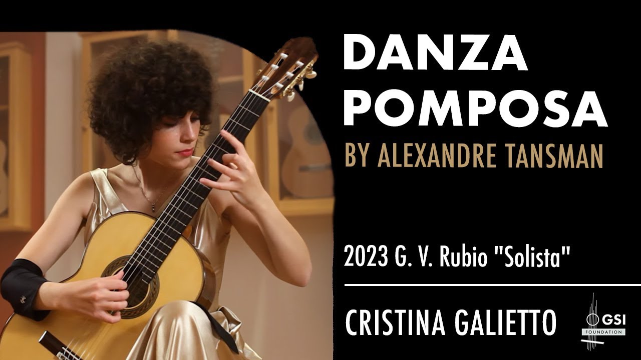 Cristina Galietto plays Alexandre Tansman's 