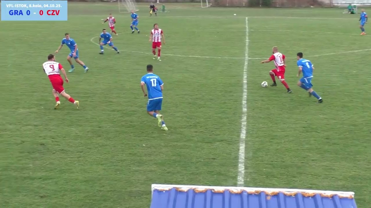 Vojvođanska liga Istok - 8. kolo OFK Gradnulica(Zrenjanin) 1 : 0 Crvena zvezda (Rusko Selo)