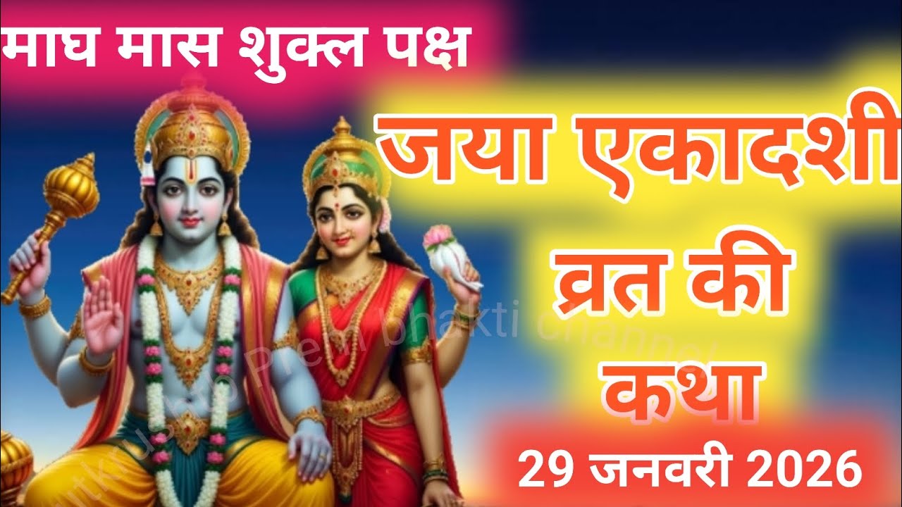 Ekadashi vrat katha।। एकादशी व्रत की कथा।। एकादशी व्रत।।जया एकादशी व्रत कथा।Jaya Ekadashi ki  katha।