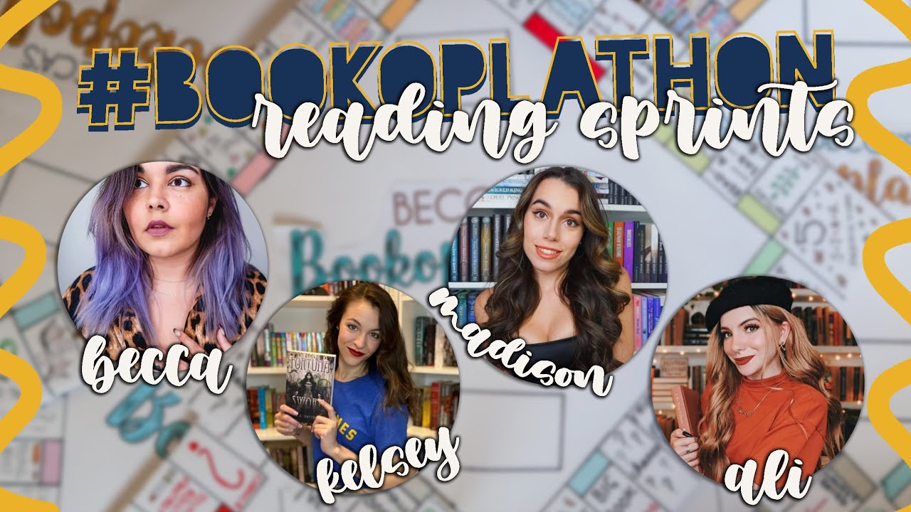 BOOKOPLATHON READING SPRINTS // Bookopoly Readathon // 2022