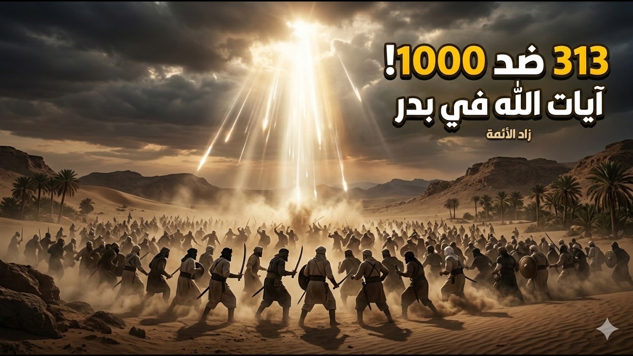 خطبة الجمعة: آيات الله في بدر (سلسلة زاد الأئمة والخطباء 42). تقديم محمد القطاوي