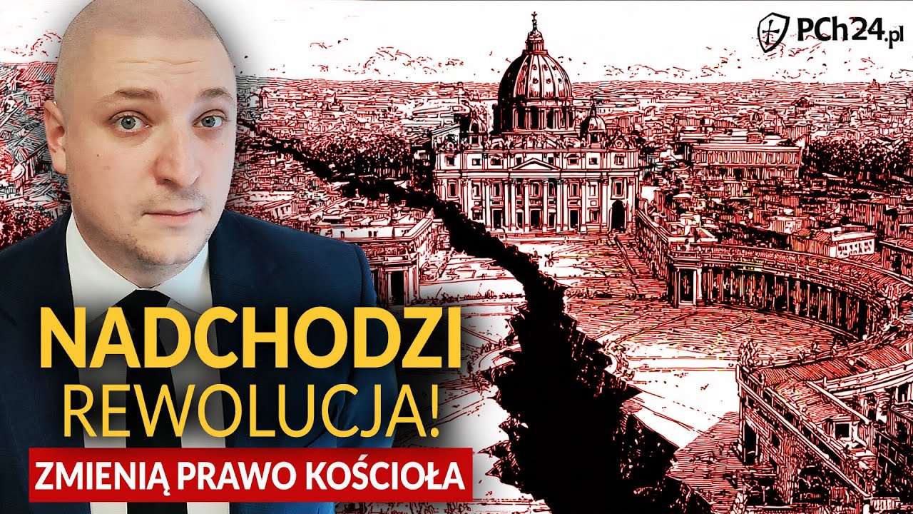 NADCHODZI REWOLUCJA. CHCĄ ZMIENIĆ PRAWO KANONICZNE - NA SYNODALNE
