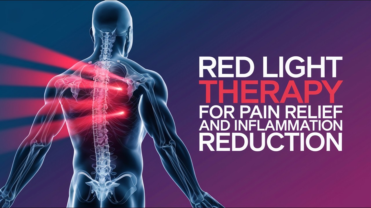 Red Light Therapy for Pain Relief and Inflammation Reduction: A Safe Solution