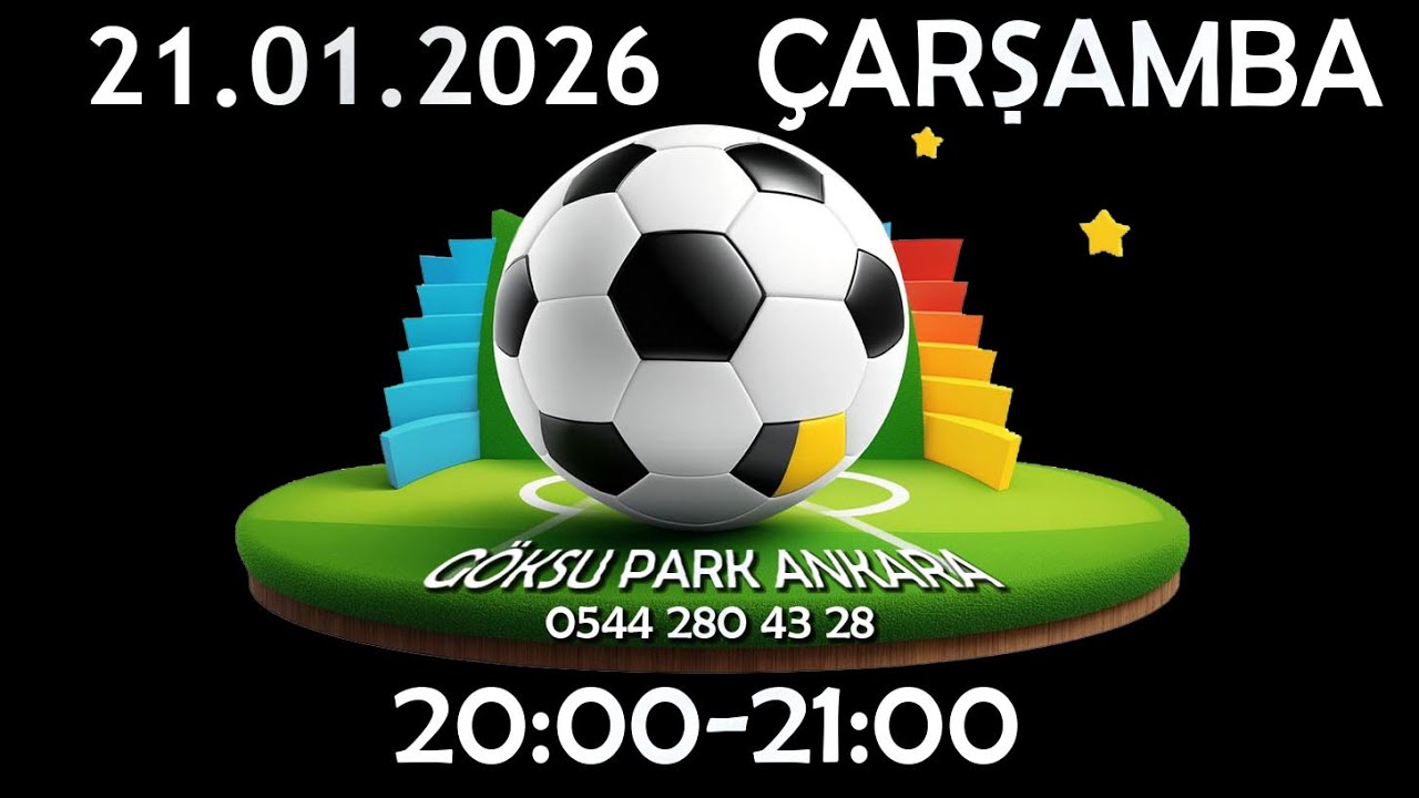 21.01.2026 ÇARŞAMBA 20:00-21:00