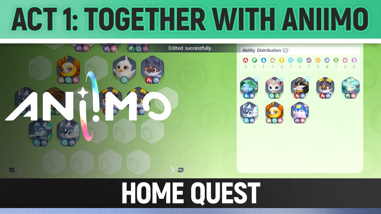 Aniimo - Home Quest - Act 1: Together with Aniimo - Full Walkthrough