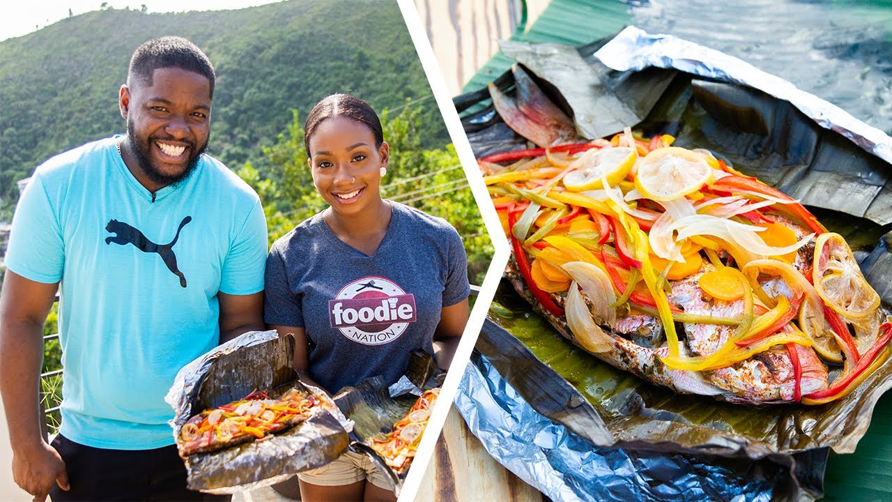 How To Make Trini Roast Fish | Foodie Nation x Chef Jeremy Lovell