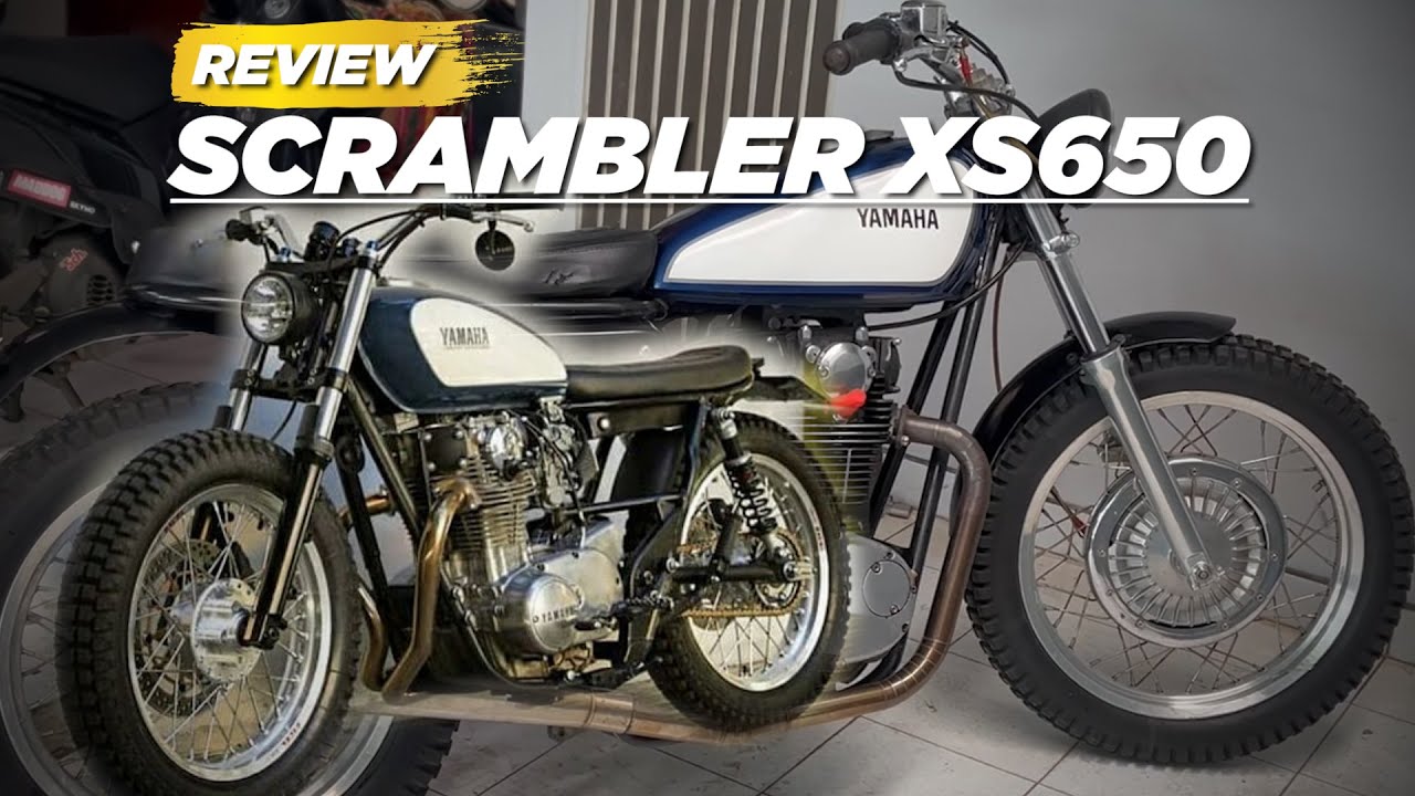 REVIEW : Mainan Baru! Yamaha xs650 Scrambler Impian Jadi Kenyataan!