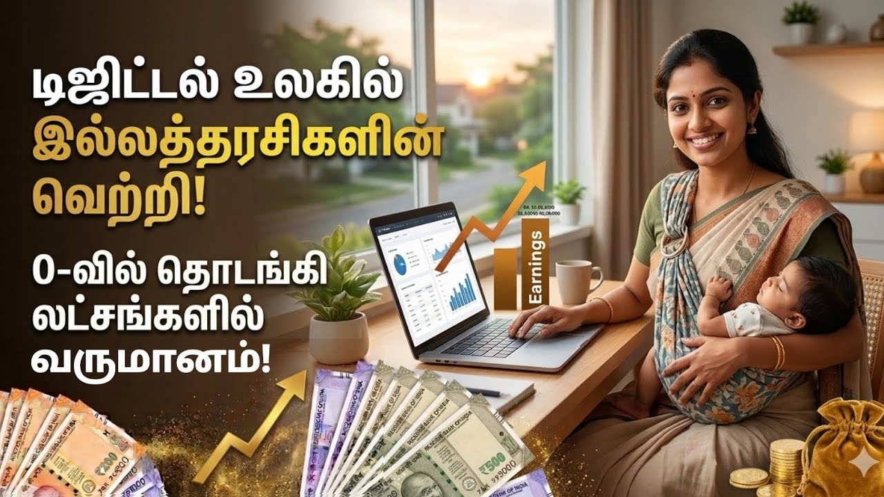 டிகிரி முடிச்சும் வேலையில்லையா? இல்லத்தரசிகளின் டிஜிட்டல் வெற்றி  | digital business for housewives 