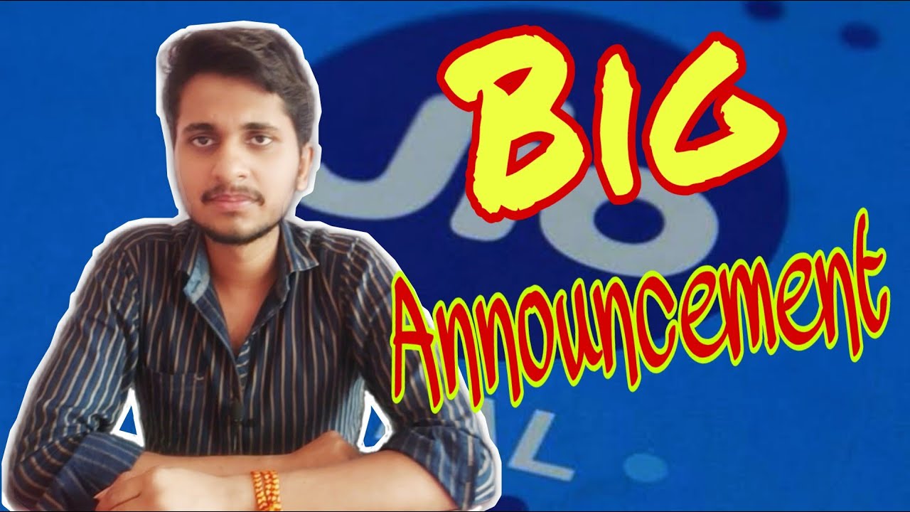 Big Announcement by jio company on the occasion of 43rd AGM || AMAZING..