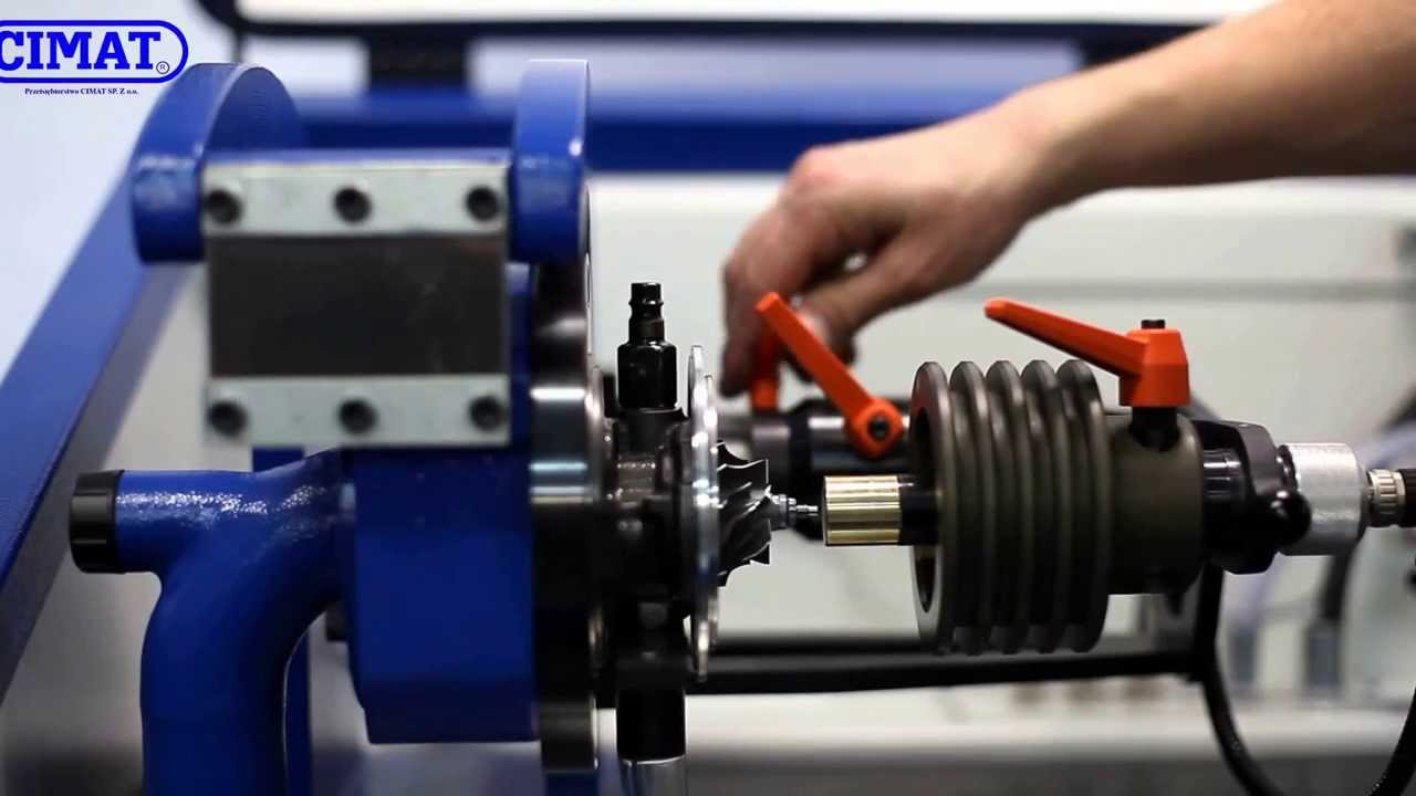 ✅ CIMAT: high-speed turbocharger core assembly balancing machine🎬BALANCEADORA DE CARTUCHO 🎬