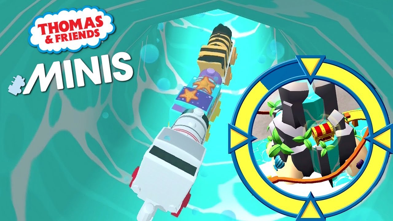 Thomas and Friends Minis #45 The Whirlpool Tube! ★ iOS / Android app (By Budge)