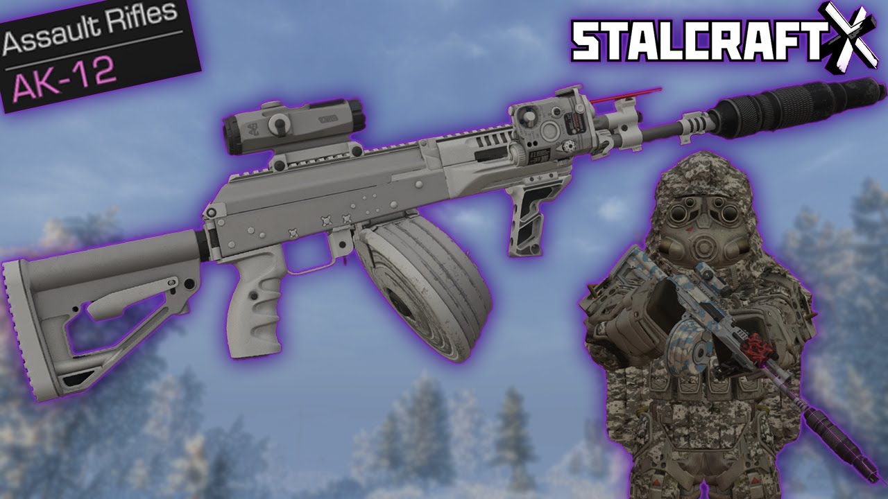 The AK12 is So Insanely Good! - STALCRAFT:X