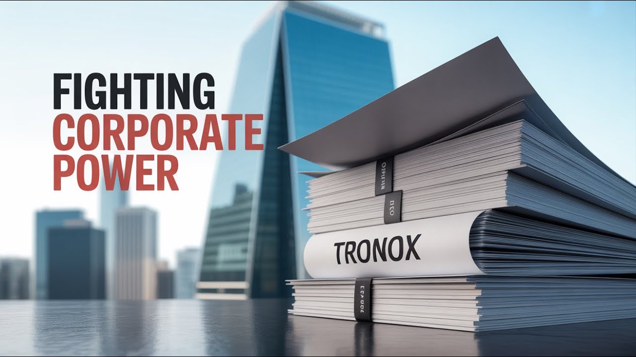 Tronox Class Action Lawsuit: Important Shareholder Deadline!
