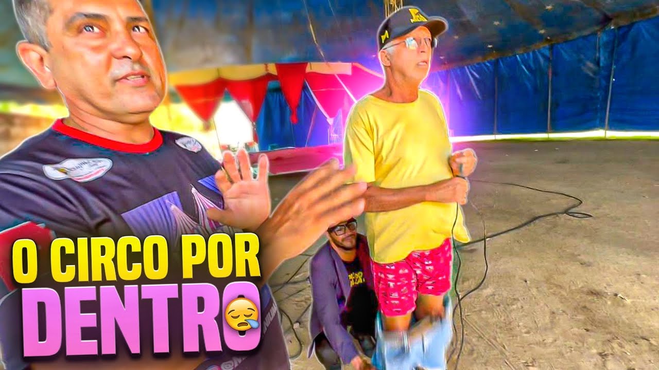 A TURMA DO MANE FOI CONHECER O CIRCO POR DENTRO | REI DO DANONE