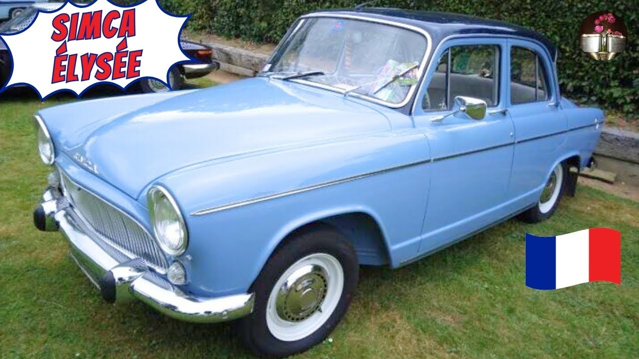 Virtual muséum : Simca P60 Rush Élysée 1961 , 1.3L propulsion