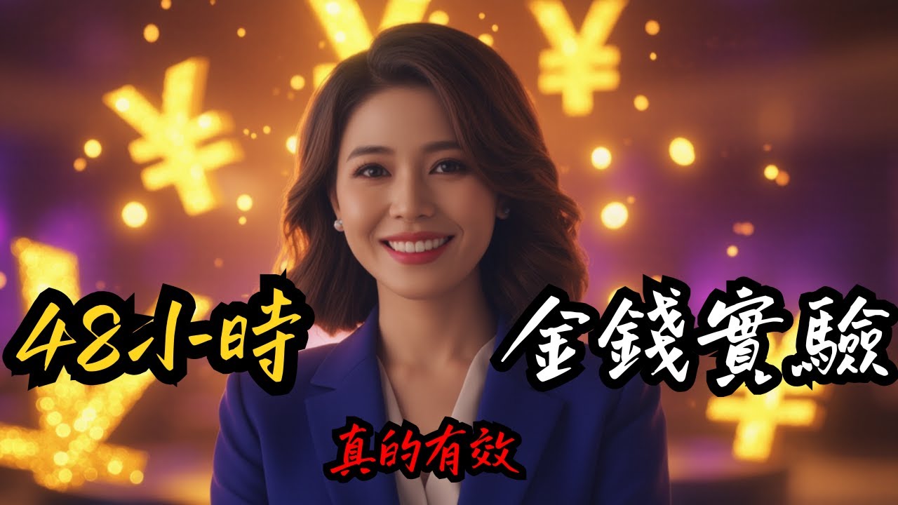 48小時金錢實驗：不論你做什麼，錢都會自動找上門的祕密語 💰