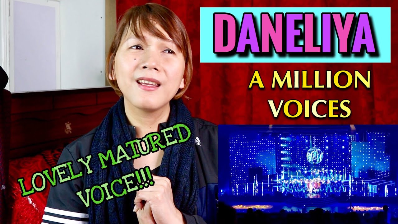 DANELIYA TULESHOVA - A MILLION VOICES REACTION BY EINRA FIERCE