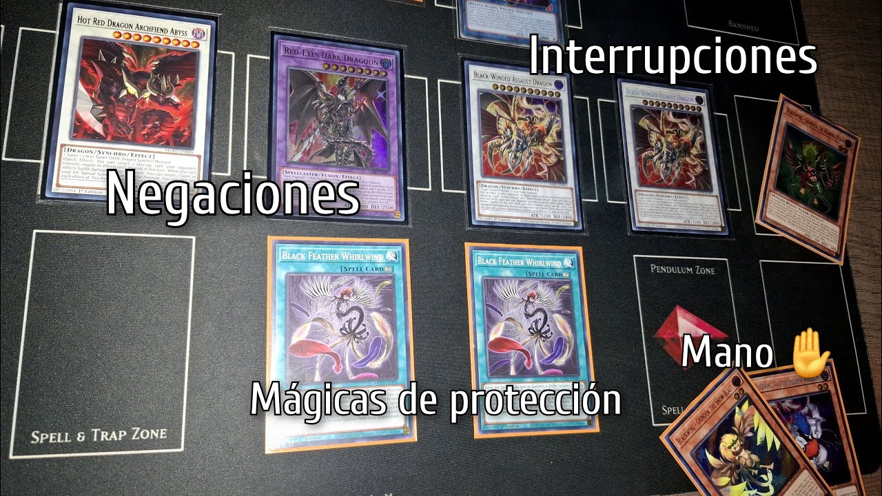 Combo BLACKWING (3 Negaciones + 5 Interrupciones) Combo ALANEGRA Yu-Gi-Oh