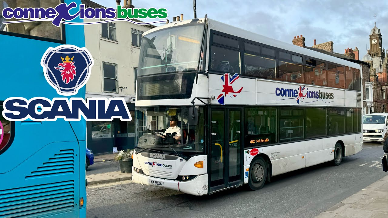 [Connexions Buses: 412 York to Wetherby via Rufforth, Long Marston, Tockwith] Scania OmniCity N230UD