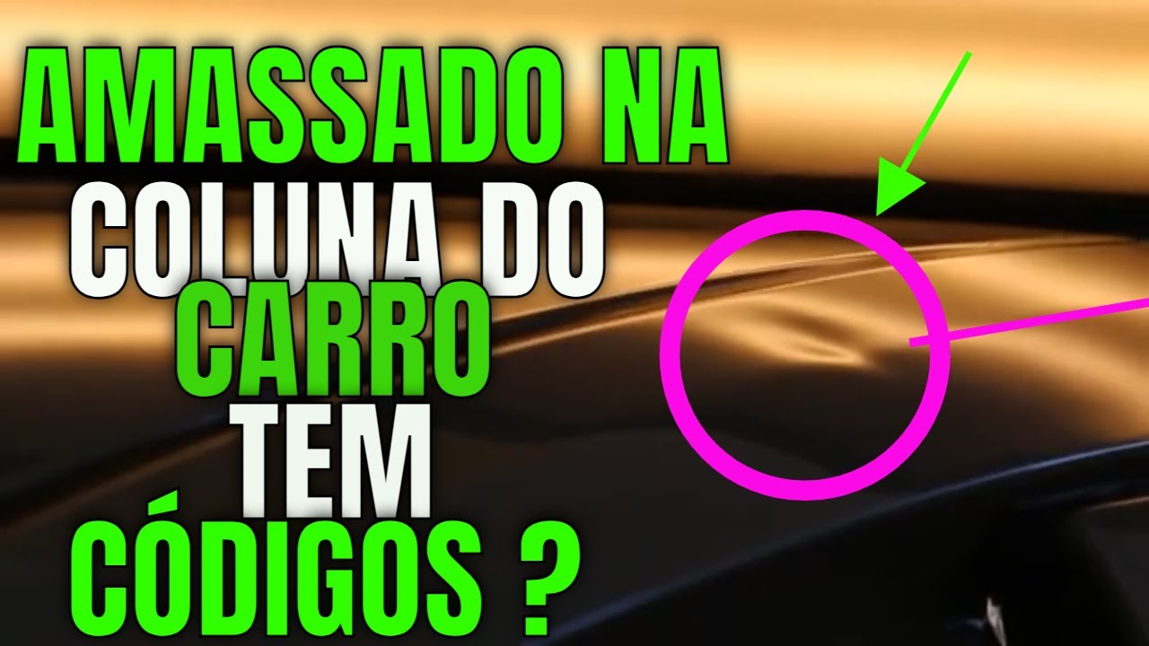 MARTELINHO DE OURO / AMASSADO NA COLUNA  COMO FAZER ?.
