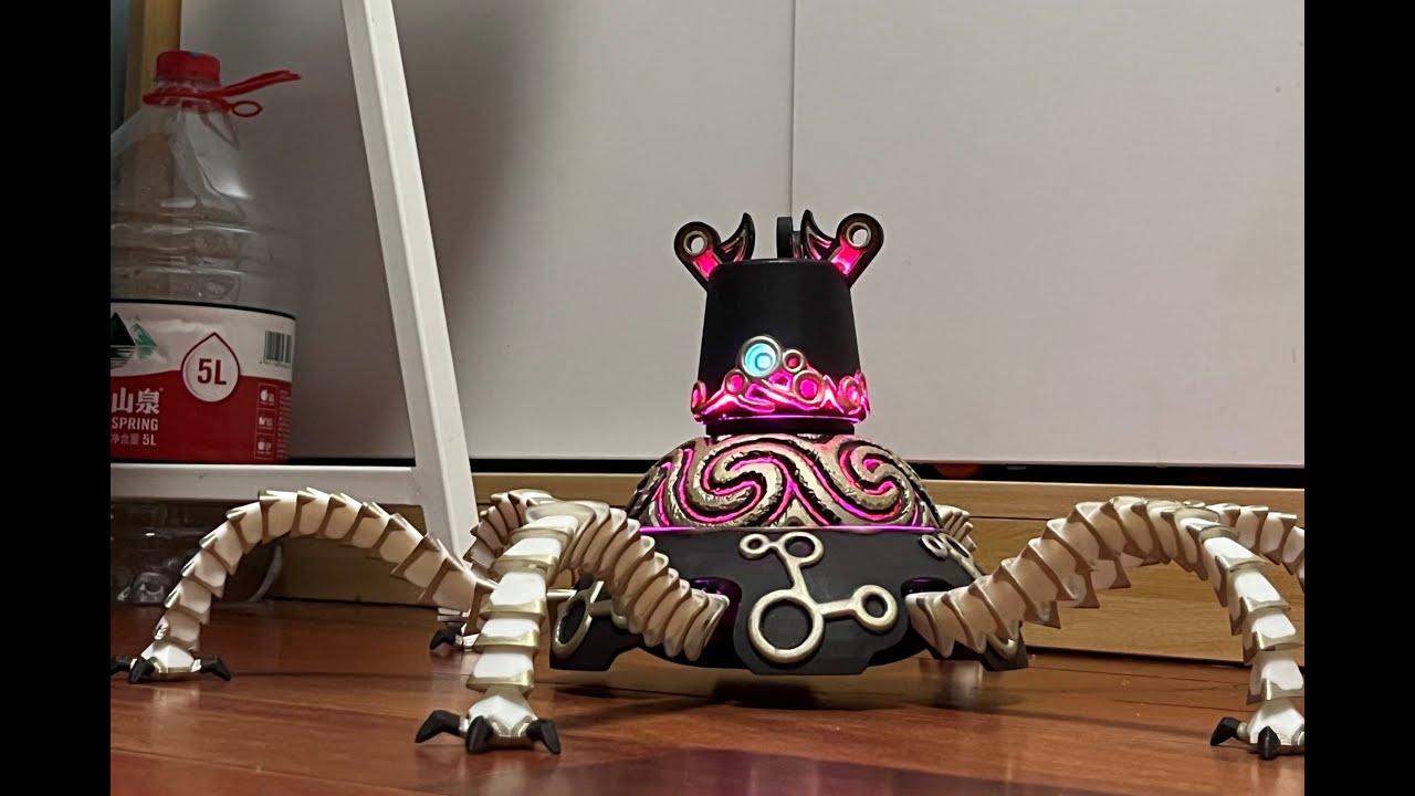 I made the most realistic Guardian from ‘The Legend of Zelda’ using 3D printing // preview2