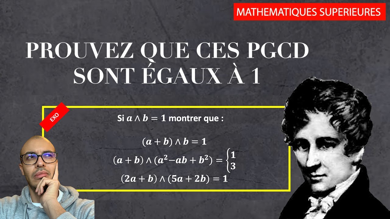 Prouve que ces PGCD sont égaux à 1!