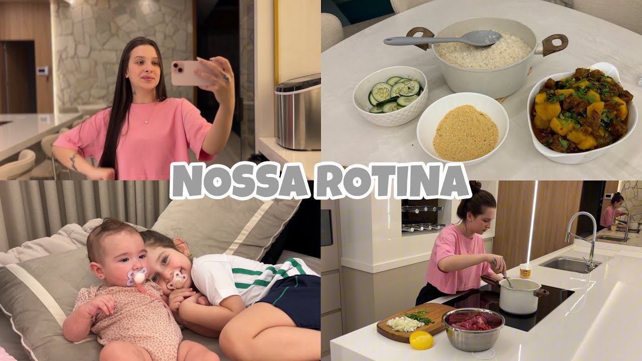 ROTINA DA NOITE NA CASA NOVA! fiz uma jantinha e muito mais 🤎🏠