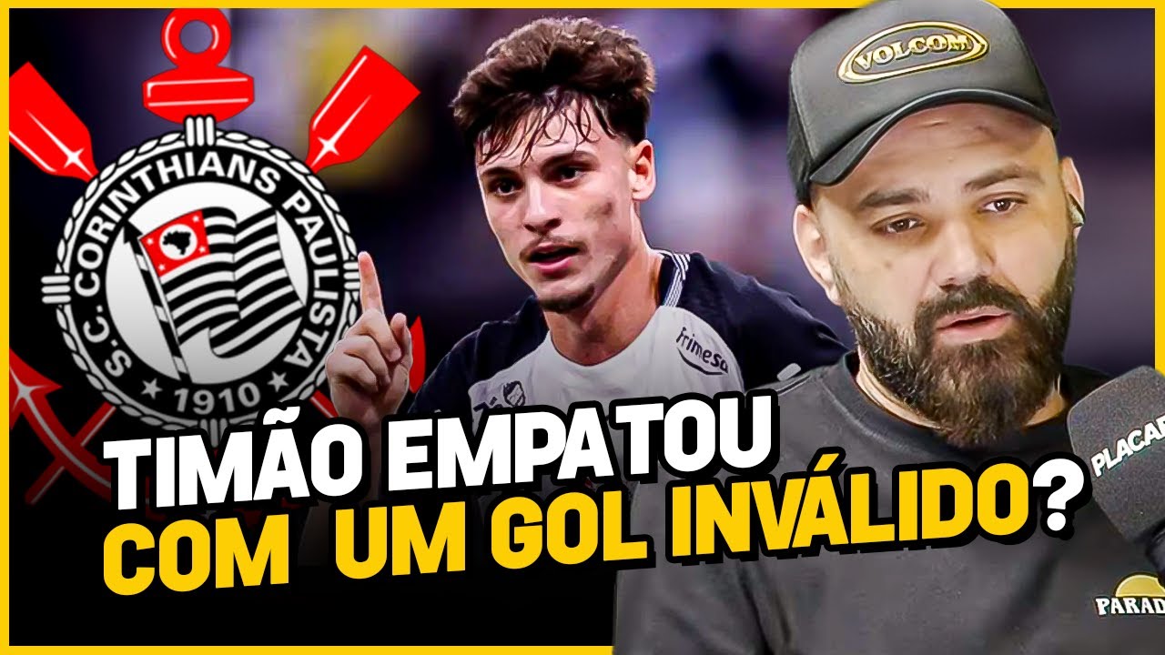 TIMÃO EMPATOU O MAJESTOSO COM UM GOL COM ASTERISCO? | Corte Debate Placar