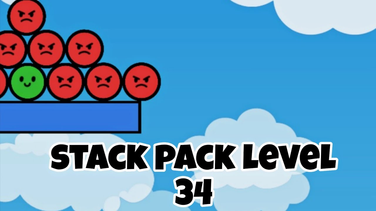 Как пройти 34 уровень Stack Pack в Pop and Drop Roblox | новый уровень