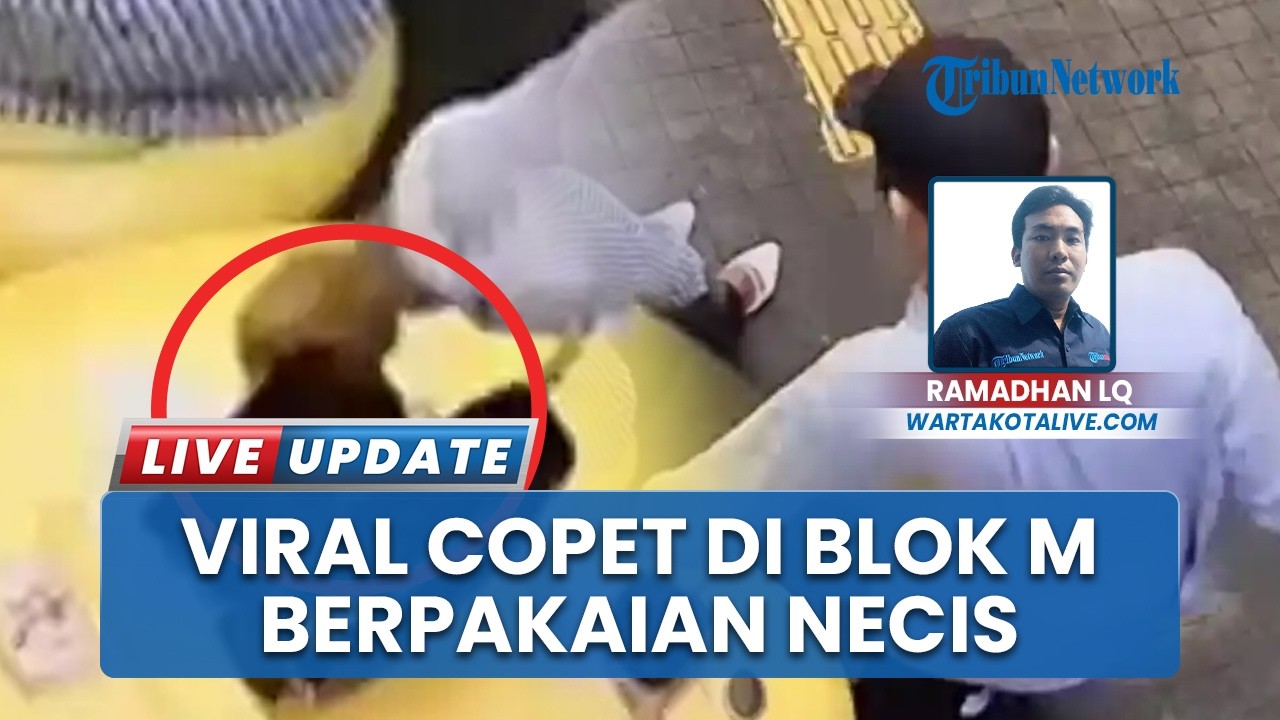 Viral Copet Ponsel Berpakaian Necis di Blok M Jaksel, Polisi Patroli Keliling