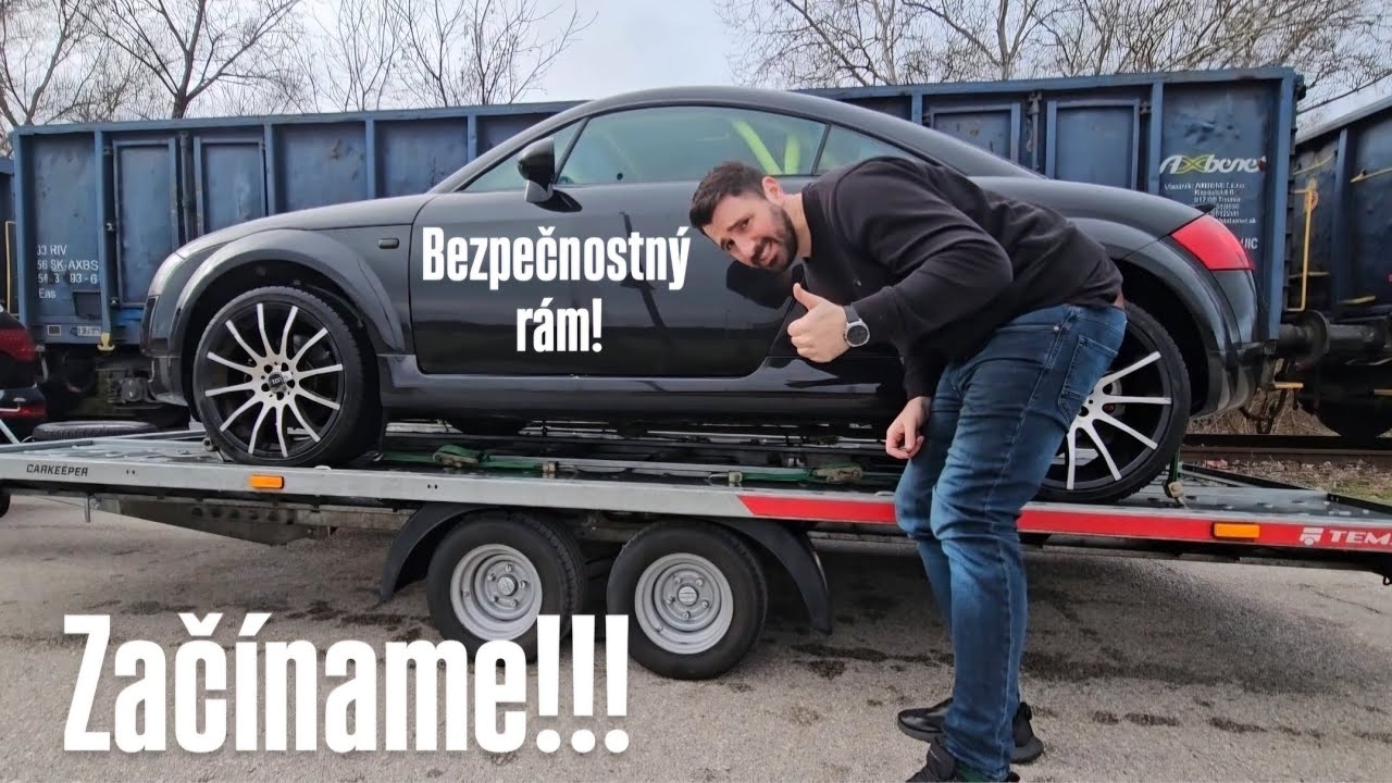 #14 Začíname so stavbou auta do vrchu! Montáž bezpečnostného rámu do Audi TT 🔥