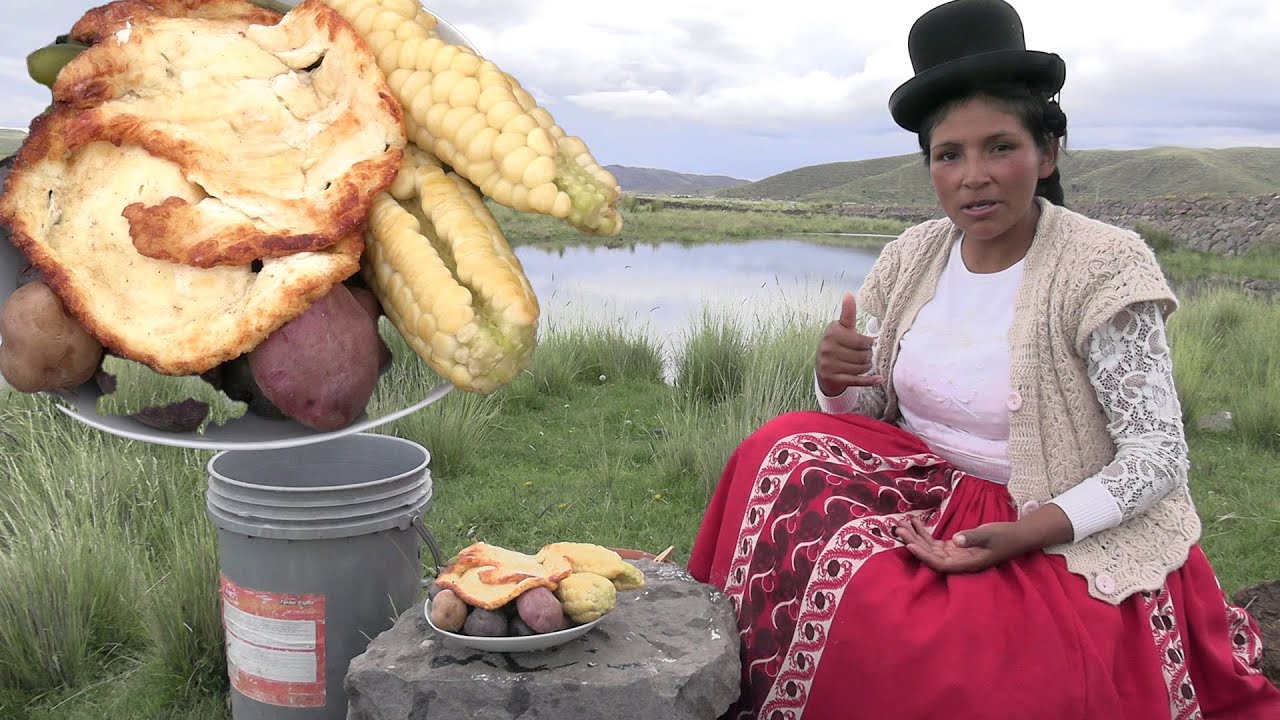 COCINANDO PLATO PACEÑO AL AIRE LIBRE - AL ESTILO DE LA CHOLITA JULIA