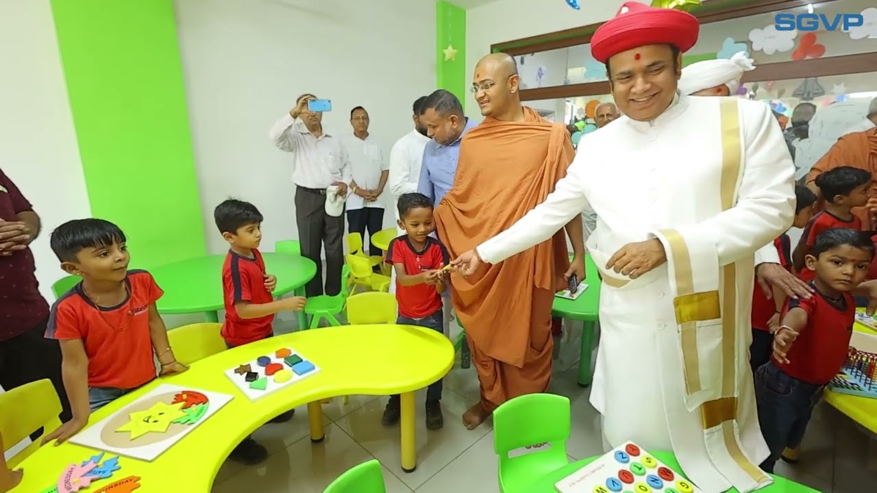 SGVP PRE -SCHOOL UDGHATAN  II VAVDI RAJKOT
