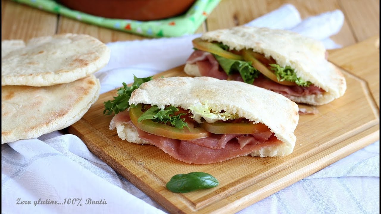 Focaccine di pane in padella, senza glutine
