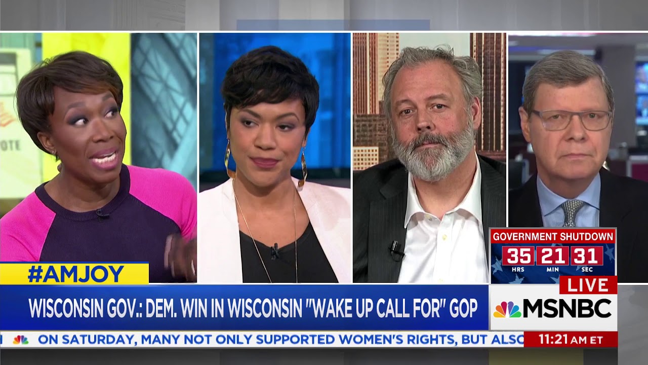 Tiffany Cross on MSNBC | Wisconsin win could see blue wave hit Midwest