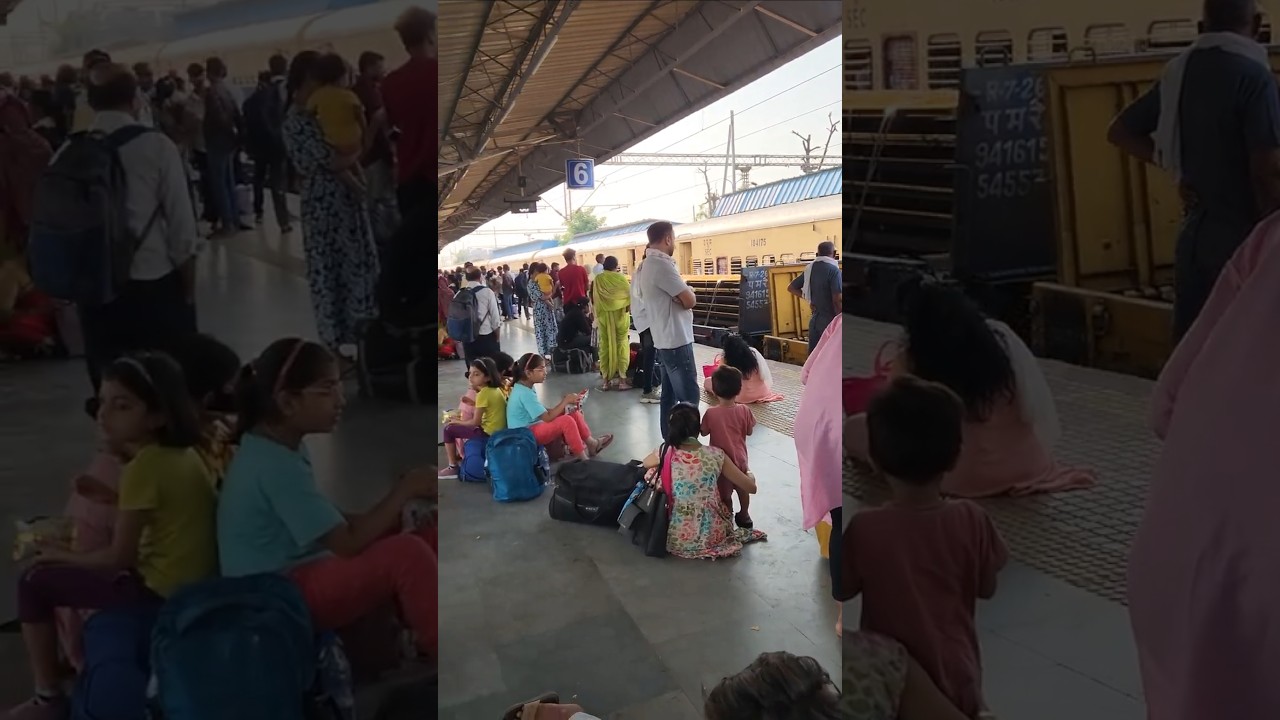 Itwari junction railway station platform 6 #itwari #railwaystation #nagpur #platform