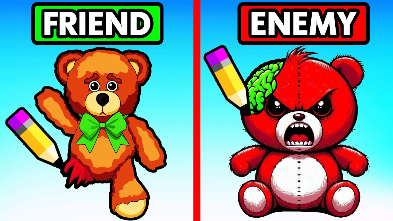 FRIEND vs ENEMY DRAWING