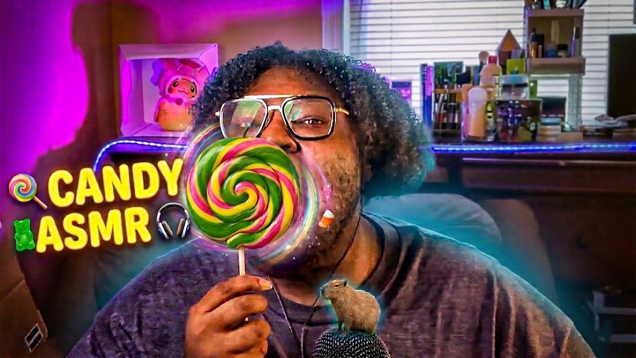 ASMR Lolipop, Lolipop, Oh Loli-Loli-Loli Lolipop 🍭